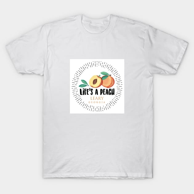 Life's a Peach Leary, Georgia T-Shirt by Gestalt Imagery